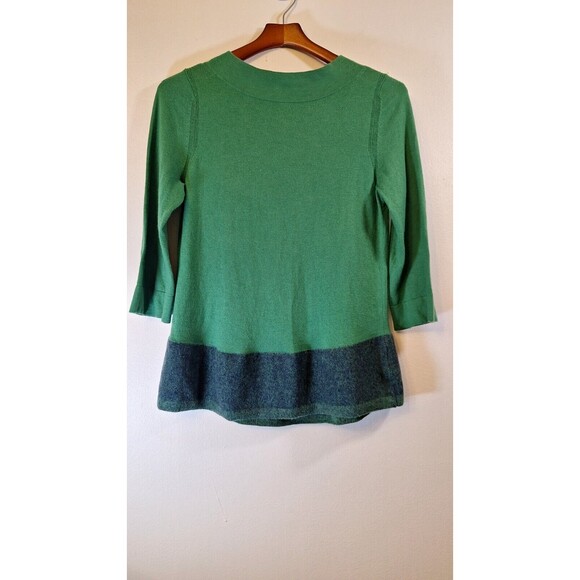ANTHROPOLOGIE ANGEL Of THE NORTH Cashmere Blend  Sweater Women's S Quiet Luxury - Picture 1 of 10
